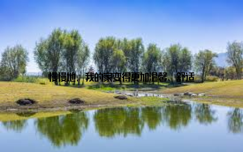 慢慢地, 我的家变得更加温馨、舒适